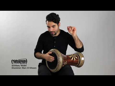 Darbuka/Doumbek Solo by Marc El Khoury on Caravan Beats Sombaty Model