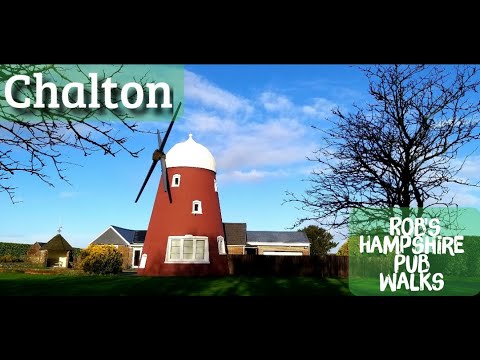 #34 Rob's Hampshire Pub Walks; Chalton, South Downs National Park . The Windmill Walk