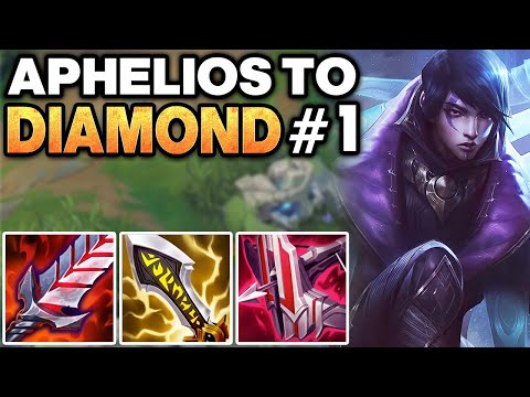 How to play Aphelios in Low Elo - Aphelios Unranked to Diamond #1 | League of Legends