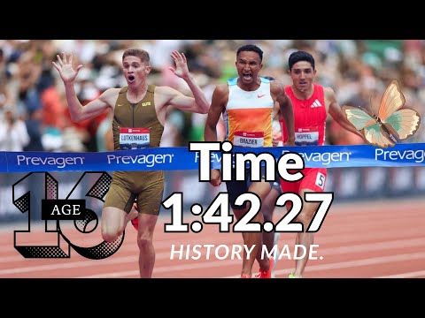 16-Year-Old Breaks 800m World Record – Shocks the U.S. Championships!