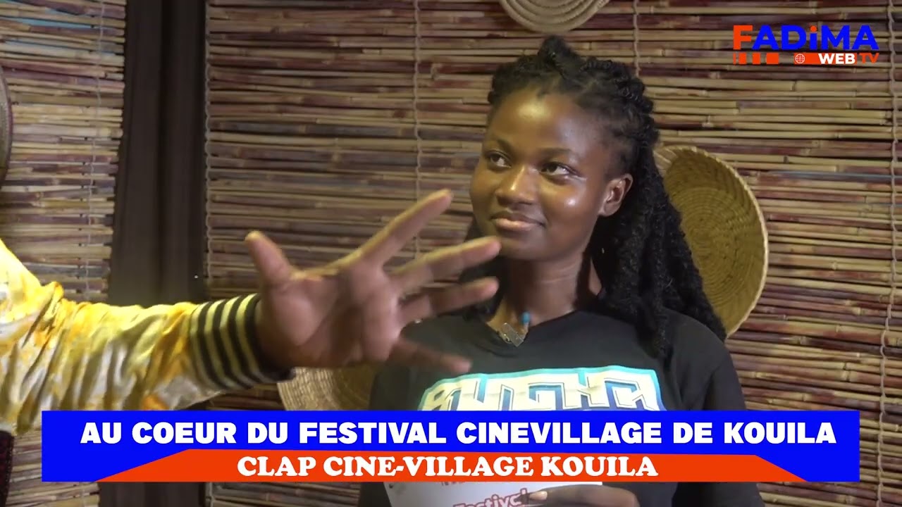 FestivalCinéVillage de Kouila : premier numéro de “Clap Ciné Village” avec le réalisateur Luc Damiba