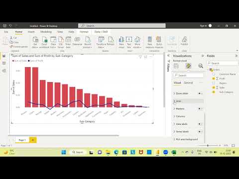 How To Create Combination Chart In Power Bi How To Create Combo Chart How To Create Combination Chart In Power Bi How To Create Combo Chart