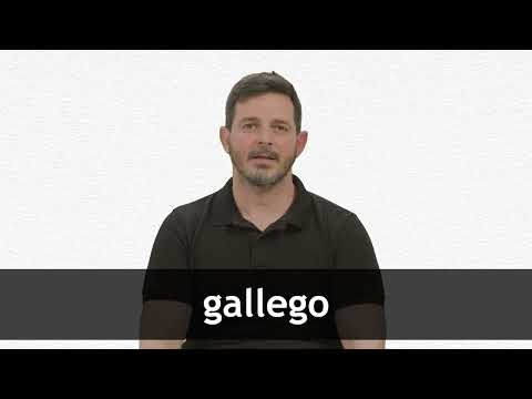 How to pronounce GALLEGO in European Spanish