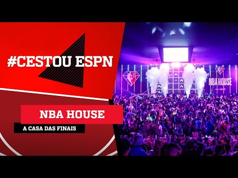 NBA HOUSE: CESTOU ESPN MOSTRA OS BASTIDORES DA CASA DAS FINAIS ENTRE WARRIORS E CELTICS EM SÃO PAULO