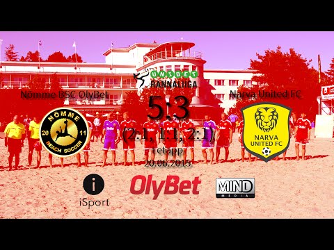 Nõmme BSC OlyBet - Narva United 5:3 | RannaLiiga 2015