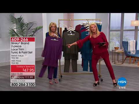 HSN | Slinky Brand Fashions 08.12.2018 - 12 AM
