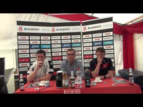 Pressekonferenz SC Pfullendorf - SSV Ulm 1846