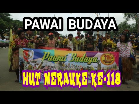 PAWAI BUDAYA HUT MERAUKE KE-118