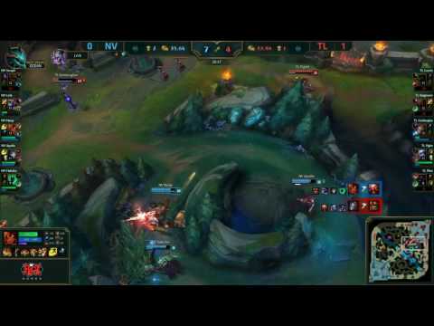 TL vs NV Highlights Game 2 NA LCS Summer 2017 Team Liquid vs EnvyUs