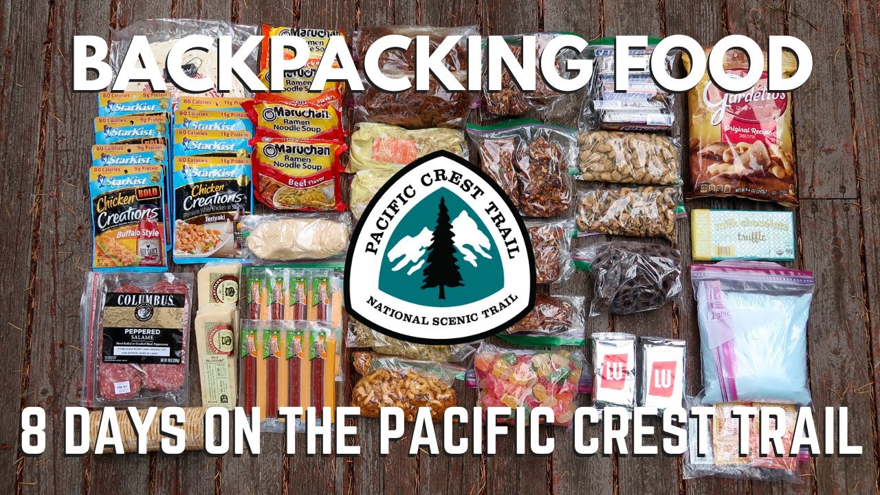 My Favorite GROCERY STORE BACKPACKING FOOD Cheap & simple Backpacking