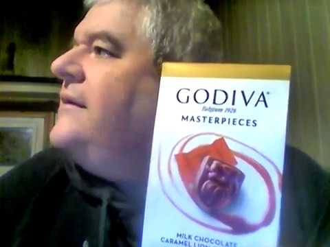 Godiva Caramel Lion Of Belgium Milk Chocolate Masterpieces (Dollar Tree Review)