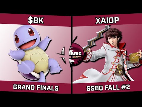 SSBQ Fall #2 - GRAND FINALS - $BK (Pokemon Trainer) vs Xaiop (Robin)