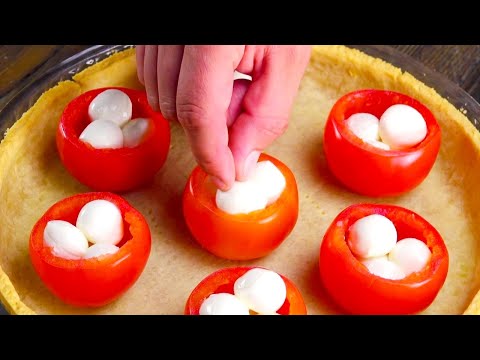 Put the Mozzarella-Stuffed Tomatoes On The Dough | The...