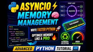 Async Programming (asyncio) & Memory Management in Python | Complete Beginner to Advanced Guide 🚀
