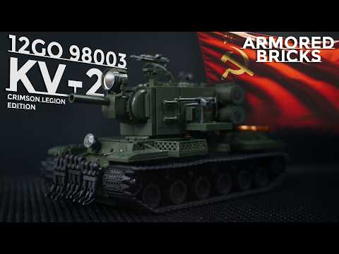 2235 деталей | KV-2 Heavy Tank | Конструктор Technic | Совместим с Lego | 12GO 98003 | Лего Техник тяжелый танк - фото 2 - id-p3082014563