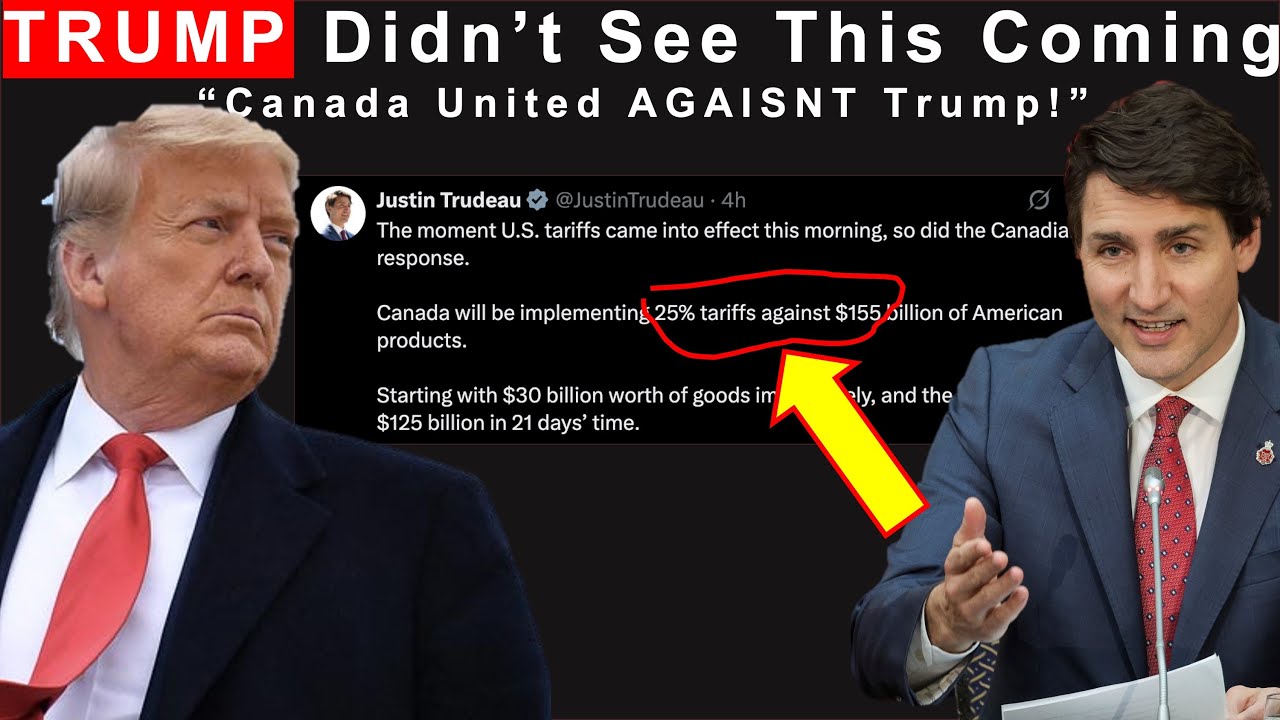 Trump’s Tariffs Backfire: Canada Strikes Back While US Markets Lose $3.6 Trillion: End of Bullying?