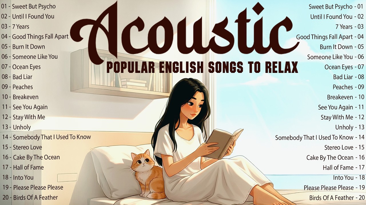 Popular Acoustic Songs 2026 💖 English Songs with Lyrics Collection 💖 Trending Playlist to Relax