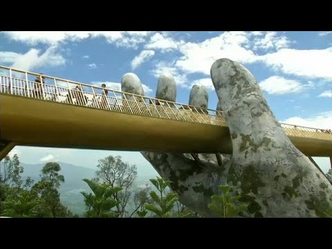 Danang’s Golden Bridge – one of the most striking footbridges in the world