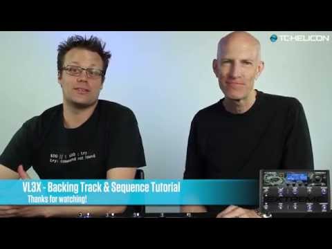 VL3X Backing Track & Automation Tutorial
