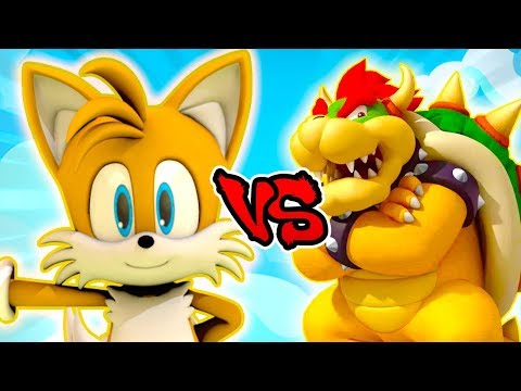 Tails Vs Bowser - Epic Battle - Left 4 dead 2 Gameplay (Left 4 Dead 2 Custom Skin Mod)