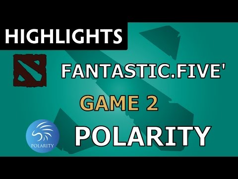 Fantastic.Five' vs Polarity Dota 2 [Game 2] WellPlay Invitational by VitalBet - Dota Highlights