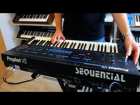 Sequential Prophet VS Vector Synthesizer (1986) Twenty Sounds