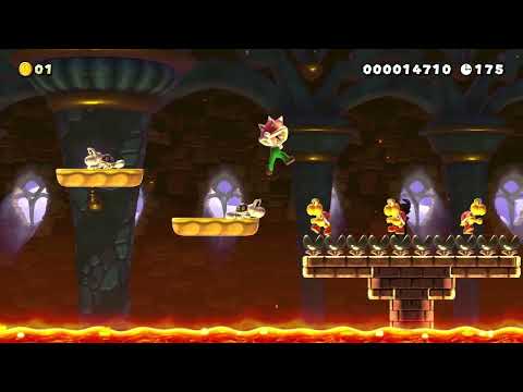 Try and get to Bowser, hahaha! by Camilo: 🍄 Super Mario Maker 2 ✹Switch✹ #bjg