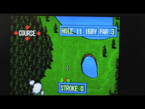 SNK Neo Geo MVS Top Players Golf
