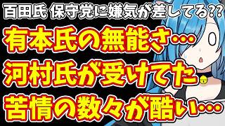 【日本保守党】百田氏 保守党に嫌気が差してる??＆有本氏の無能さ…河村氏が受けてた苦情の数々が酷い…