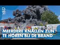 Zeer GROTE BRAND in Alblasserdam VERWOEST volledig pand