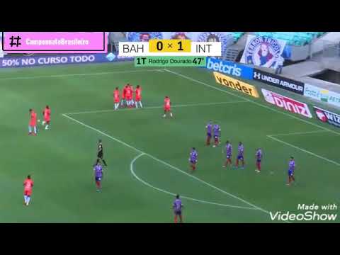 Galhardo Acaba com jejum de gols , Internacional Vence Bahia e se firmar  no G-4 Do Brasileiro