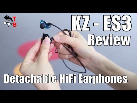 KZ-ES3 Review: 2-in-1 Bluetooth and Wired HiFi Earphones (Officia Video)