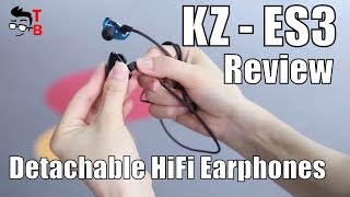 Video thumbnail for KZ-ES3 Review: 2-in-1 Bluetooth and Wired HiFi Earphones (Officia Video) by Tech Brothers