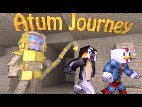 TheAtlanticCraft - Ancient Egypt Dimension: Minecraft Atum Journey (Into the Sands) Mod Showcase!
