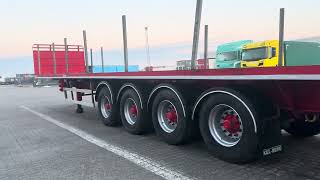 بيع العربات نصف المقطورة عربة مقطورة مسطحة Kel-Berg Extendable / Ausziehbarer auflieger / Udtrækkelig - صورة 4 | Autoline EG العربات نصف المقطورة عربة مقطورة مسطحة Kel-Berg Extendable / Ausziehbarer auflieger / Udtrækkelig | صورة 4 - Autoline