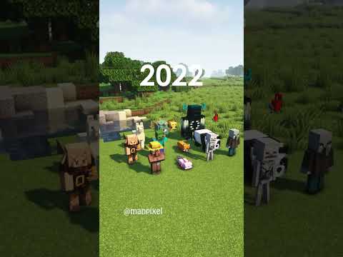 Minecraft: NEW vs OLD... 🥺 (Nostalgia) #shorts