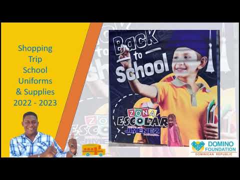 2022-2023 Shopping for school uniforms and school supplies with Elvis & Bianca from Elbia Tours