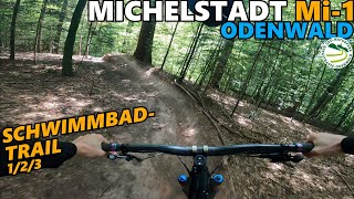 ODENWALD MICHELSTADT Mi-1: Schwimmbad-Trail / Mountainbike Enduro - JAY'S TRAILS