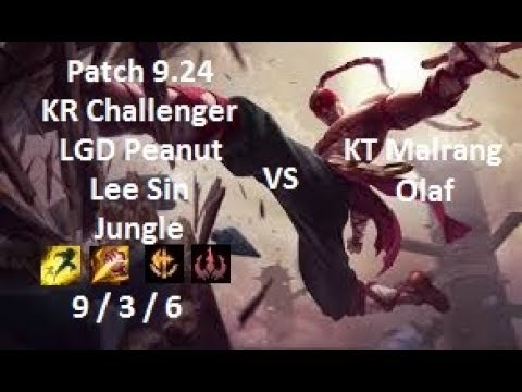 LGD Peanut - Lee Sin Jungle - KR Challenger 1262 LP