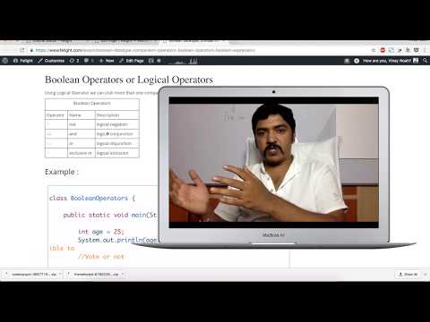 Java Basics Boolean Operator And Logical Operator