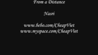 From a Distance - Nasri (lyrics)