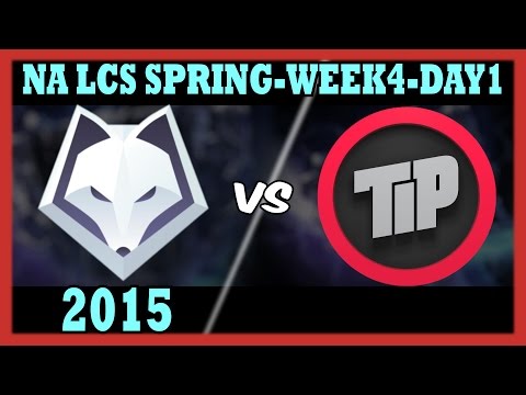 WINTERFOX vs TEAM IMPULSE |S5 2015 LOL NA LCS Spring Week 4 Day 1|WFX vs TIP | HD 720p