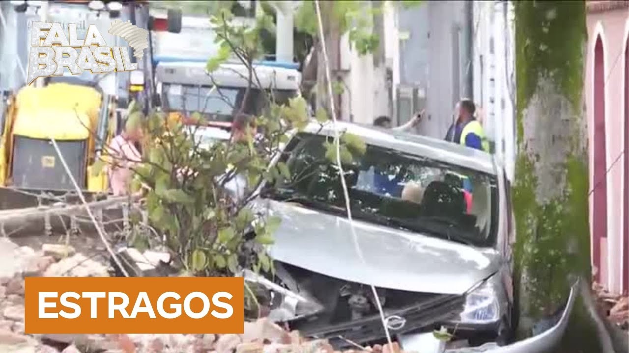 Tempestade causa estragos em São Paulo e ABC paulista