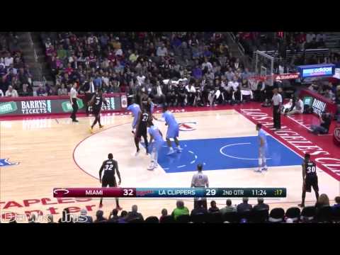 Hassan Whiteside Full Highlights 2015 01 11 Heat vs Clippers 23 Pts, 16 Rebs, 2 Blks, MONSTER!