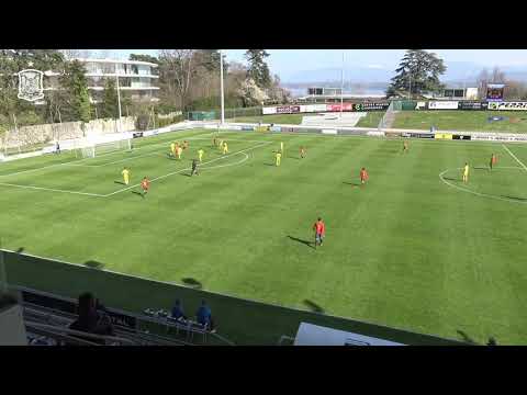 Conducción, pared, dejada, gol de Pablo Moreno y victoria para la Sub-17