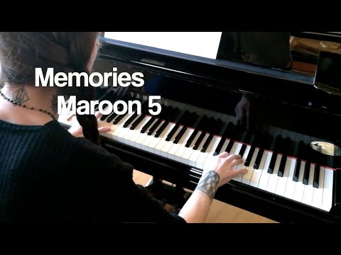 Memories//Canon - Maroon 5 (Piano)