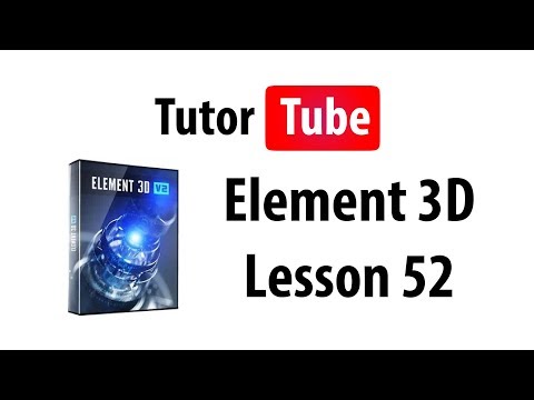 Element 3D Tutorial Lesson 1 Workflow