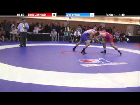 FS 96 KG - David Zabriskie vs Evan Brown
