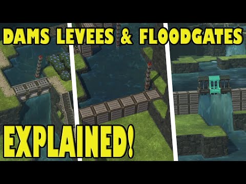 How To: Dams, Levees and Floodgates - Timberborn