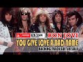 Backing Track Guitar Solo YOU GIVE LOVE A BAD NAME Bon Jovi